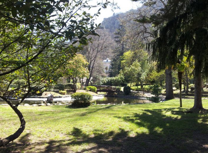 Village Arboretum, Vernet-les-Bains, France, France